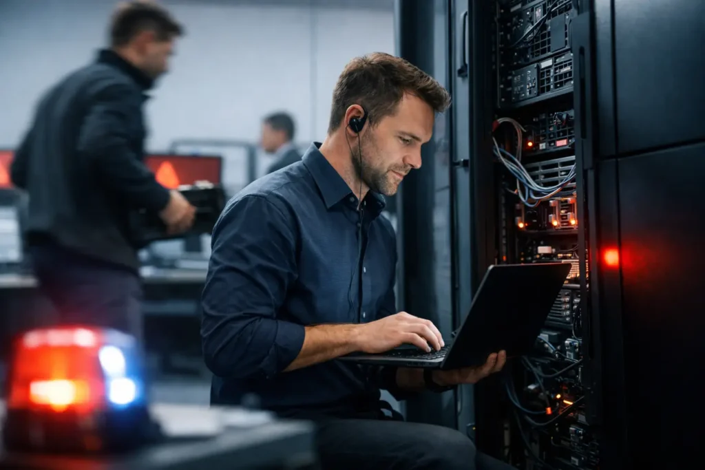 IT-Notdienst für Firmen bei kritischen Ausfällen