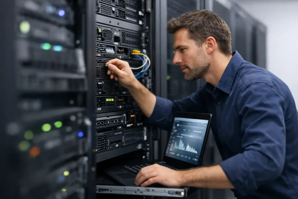 Server-Wartung für KMU vermeidet Ausfälle