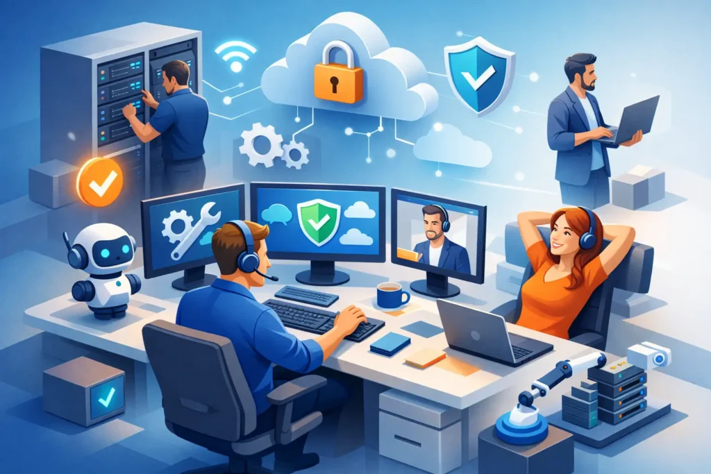IT Support für Unternehmen, der wirklich entlastet