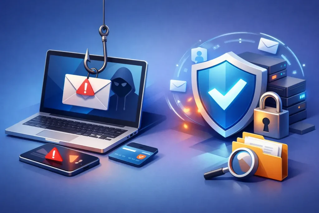 Phishing-Angriff erkennen und wirksam abwehren