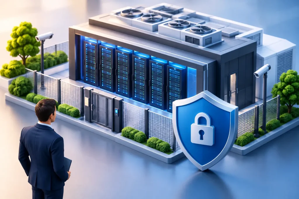 Wie sicher ist Colocation für Unternehmen?